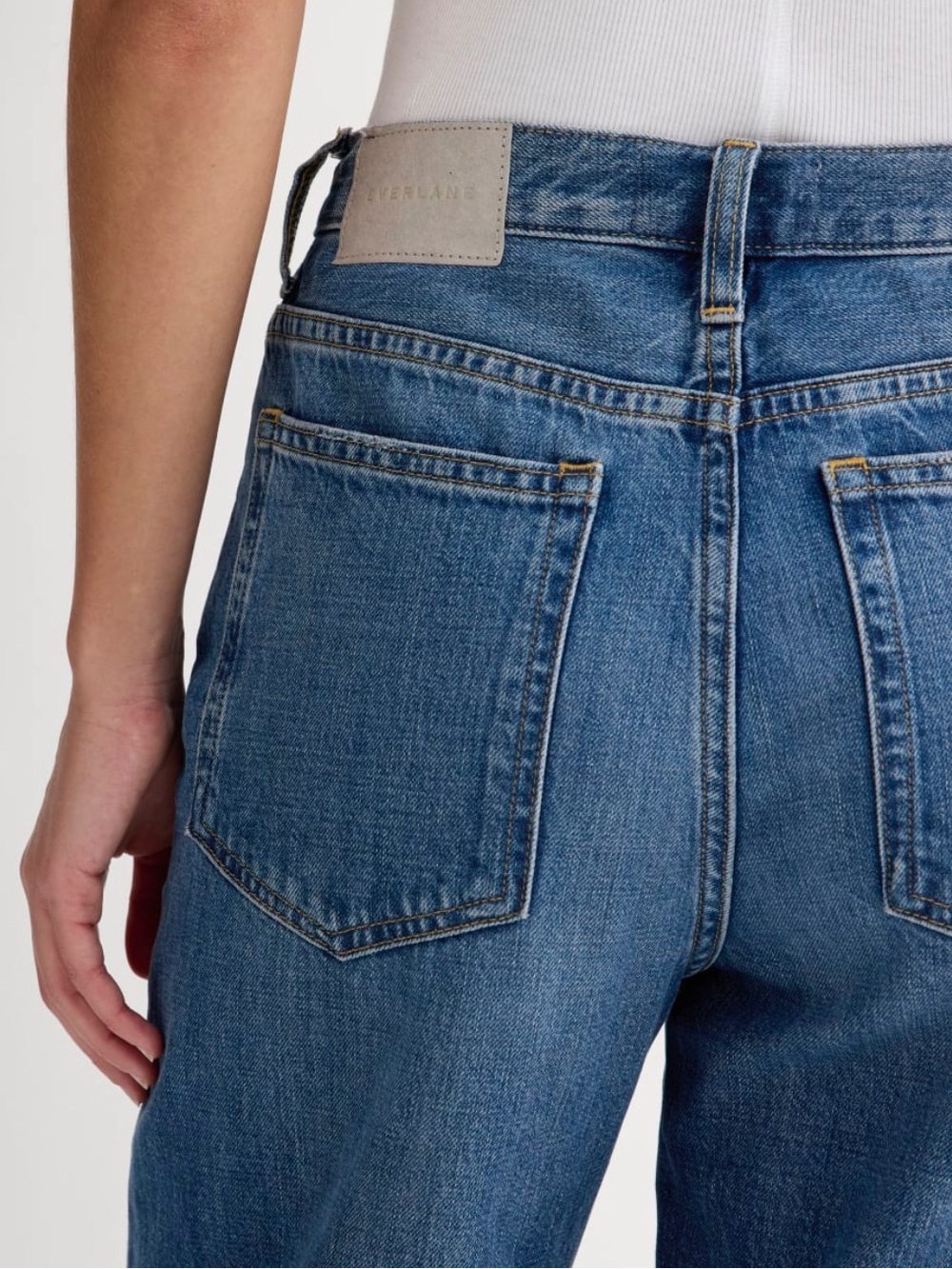 New Everlane THE OG BAGGY JEAN in Ricky Size 28 - Picture 2 of 12